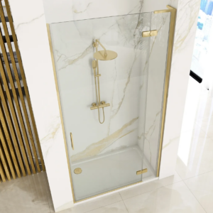 Dušo durys REA HUGO Brush Gold 80, 90, 100 cm - Image 4