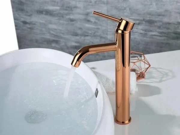 Praustuvo maišytuvas Rea LUNGO Rose GOLD 28 - Image 2