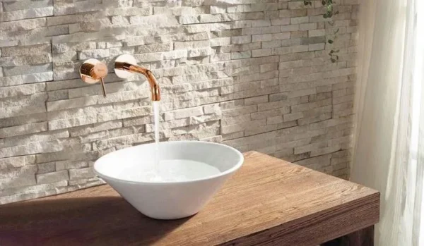 Praustuvo maišytuvas Rea Lungo Rose Gold + box potinkinis - Image 4