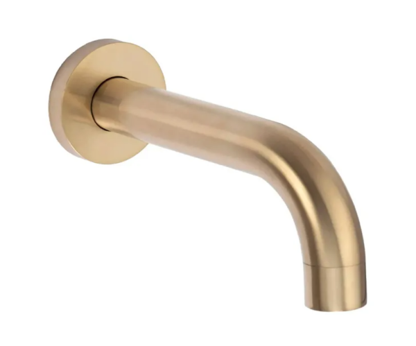 Vonios maišytuvas Rea Lungo Brushed Gold potinkinis - Image 4