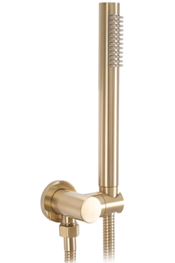 Vonios maišytuvas Rea Lungo Brushed Gold potinkinis - Image 2