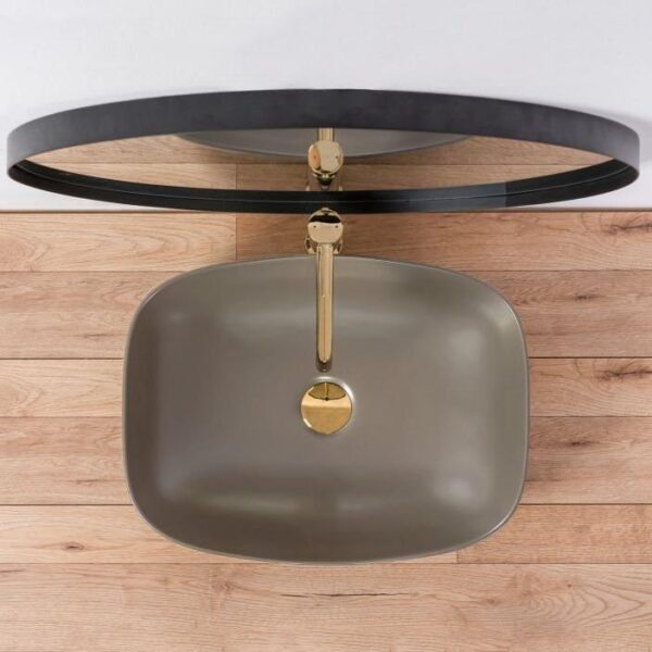 Praustuvas  GIZEL 50 GREY MAT - Image 4