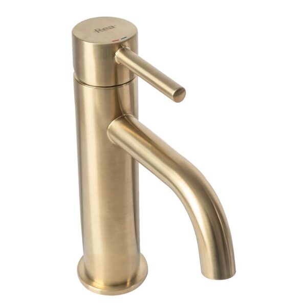 Praustuvo maišytuvas Rea Lungo Brushed Gold 17 - Image 2