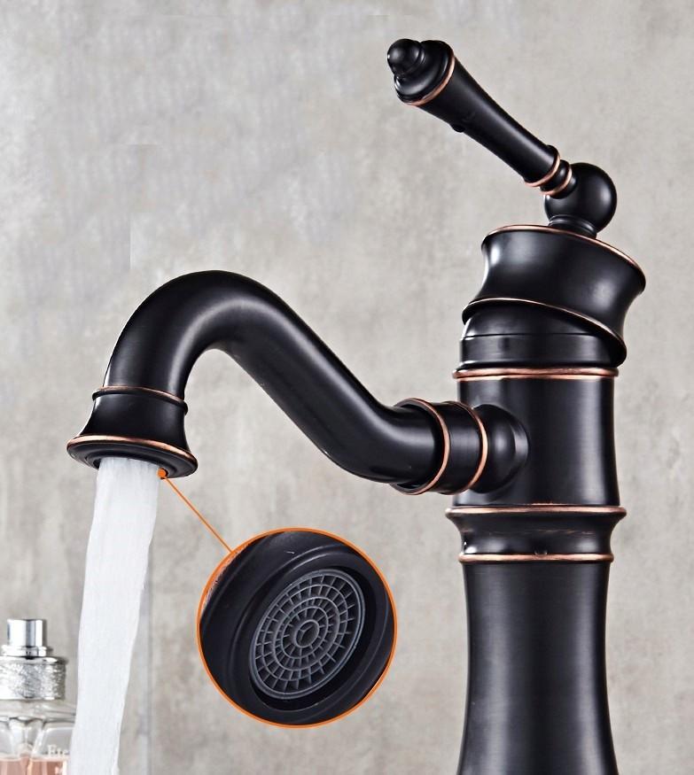 Praustuvo maišytuvas Rea Vintage Old Black 21 - Image 3