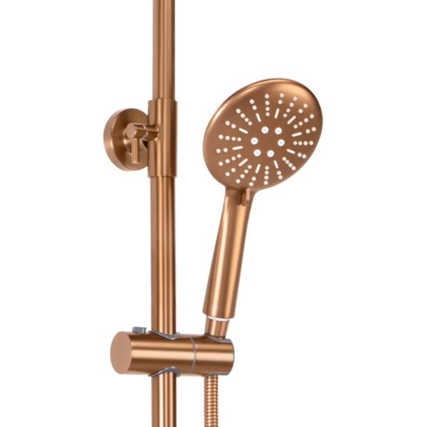 Dušo maišytuvas Rea Lungo Brushed Copper Termostat - Image 4
