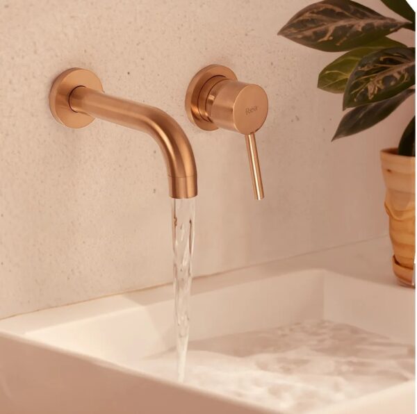 Praustuvo maišytuvas  Rea Lungo Brushed Copper + box potinkinis - Image 4