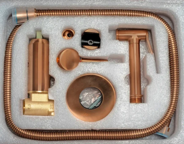 Bidė dušelis REA Loop Lungo Brushed Copper - Image 6